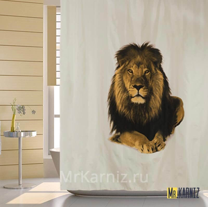 Штора для ванной LION KING (Король-Лев) Штора для ванной LION KING Король-Лев